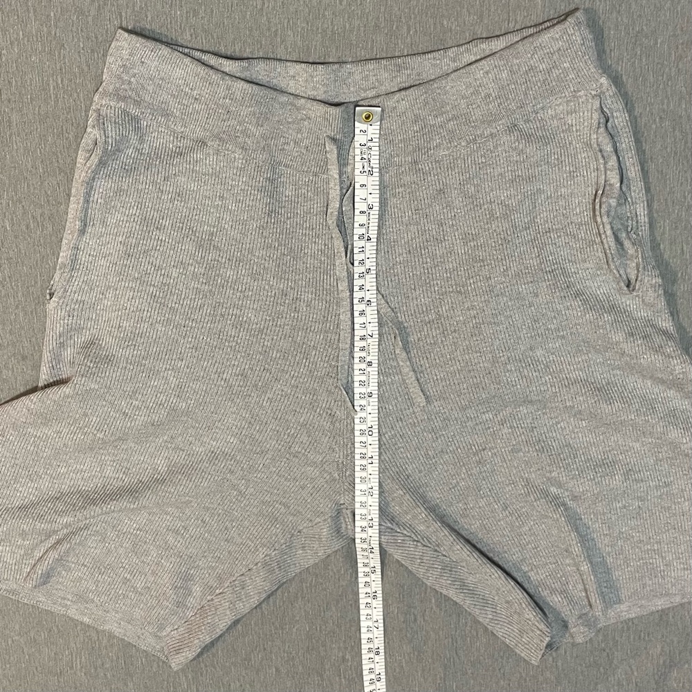 Saks Fifth Avenue Men’s S/P Rib Knit Cotton Shorts Drawstring Italy - Picture 6 of 11